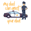 Polizist Polizei Kinder Vater