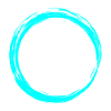 Circle Symbol Design Water Blue