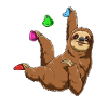 Funny Boulder Sloth - Chilled Sloth