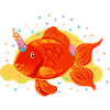 Goldfish unicorn