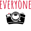 Jeder ist fotogen - cooles Fotografie Design