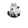 Catzilla Japanese monster cat