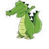 Dabbing Crocodile Crocodile