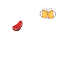 Bier Fleisch fertig