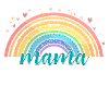 Regenbogen Mama