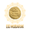 Eid Mubarak Gold
