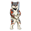 Cattori Hanzo - samurai cat