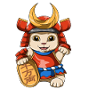 Lucky Cat Samurai - Manekineko