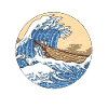 Kanagawa Big Wave Japan