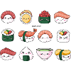 Kawaii sushi