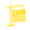 Merde construction d'opérateur de grue