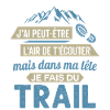 je fais du trail running