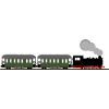 Train railroad steam locomotive narrow-gauge railway nostalgia