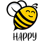 Abeille heureuse