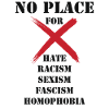 No place for racism