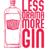 Gin Less Drama più Gin