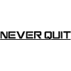 Motif d’endurance Never Quit