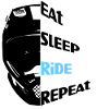 eatSleepRideRepeat black blue