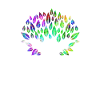 Hands tree psychedelic
