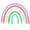 Arc-en-ciel Boho Rainbow Bébé