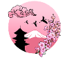 Sakura Cherry Blosseom Pink