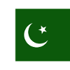 Avec le drapeau pakistanais