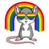 Gay Pride Mouse LGBT Rainbow