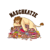 Maskotti Artur - Naschkatze