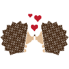 Hérisson et amour