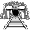 Mining mine entrance