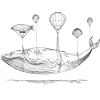 Wal-Heißluftballonfahren