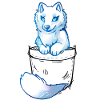 Pocket Cute Arctic Fox