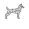 Dog geo-geometric