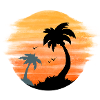 Palmiers, soleil et vacances !