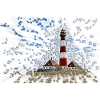 Westerhever lighthouse