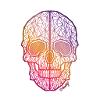 Glow Skull Hot