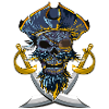 pirate skeleton skull