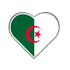 Mon coeur bat pour l'Algérie