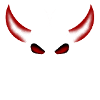 Skull devil horns