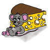Mouse and cheese