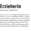 Spruchdesign - Erzieherin