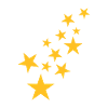 Star symbol asterisk pattern