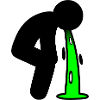 Vomir en vert