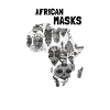 African Masks Black
