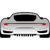 Sportwagen / Auto Heck / KFZ