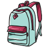 Backpack digital traveler