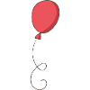 rød ballon
