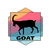 Abstract design - goat - animal