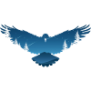 Raven crows bird design