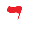Antifascist flag antifa - antiracism antifascist